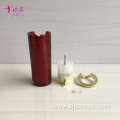 Round Straight Cosmetic Packaging Airless Pump Bottle